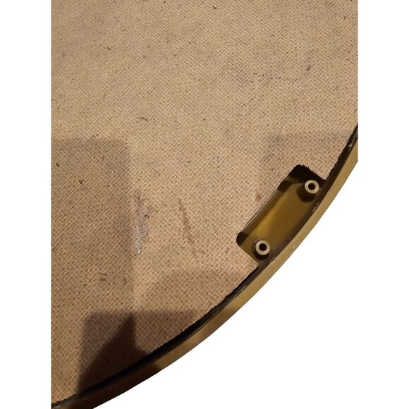 Victorian Style Oval Framed Floral Garden Scene Print With Gold Ornate Frame - Picture 9 of 11